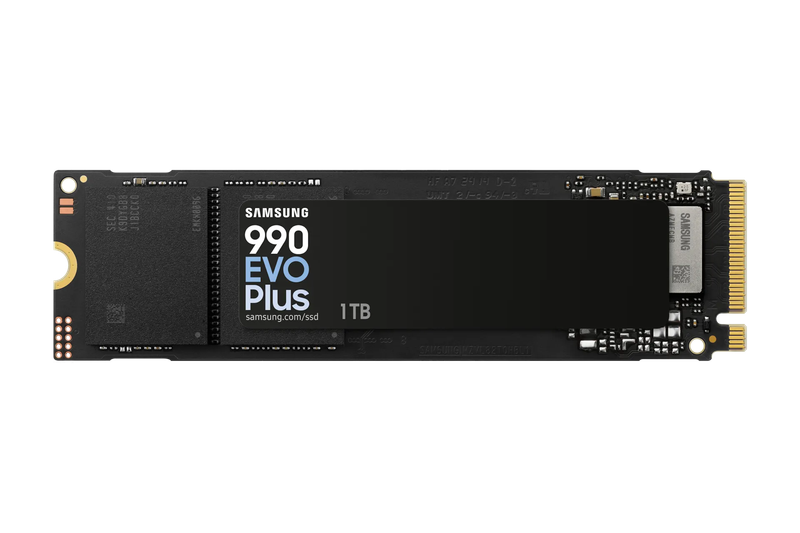 SAMSUNG MZ-V9S1T0BW 990 EVO Plus 1TB NVMe SSD - Read Speed up to 7150 MB/s; Write Speed to up 630...