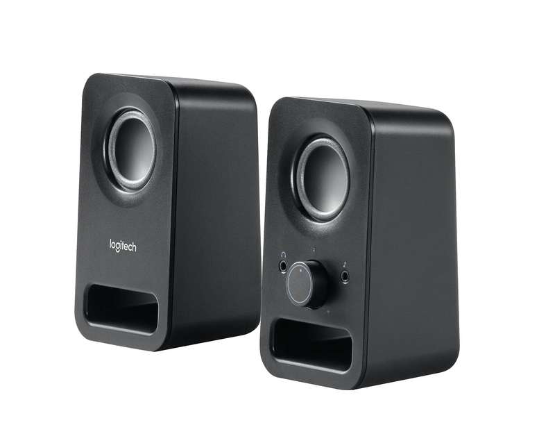 980-000814 - Logitech Desktop Speakers Z150 Multimedia mini Speakers Midnight Black 1 speaker 6 w...