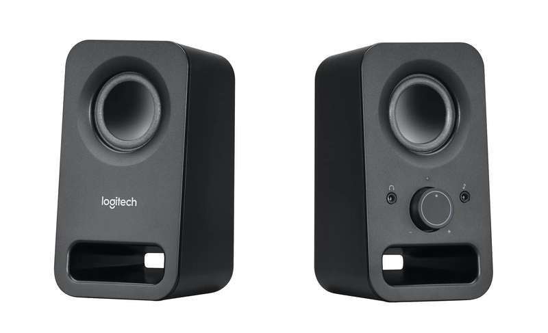 980-000814 - Logitech Desktop Speakers Z150 Multimedia mini Speakers Midnight Black 1 speaker 6 w...