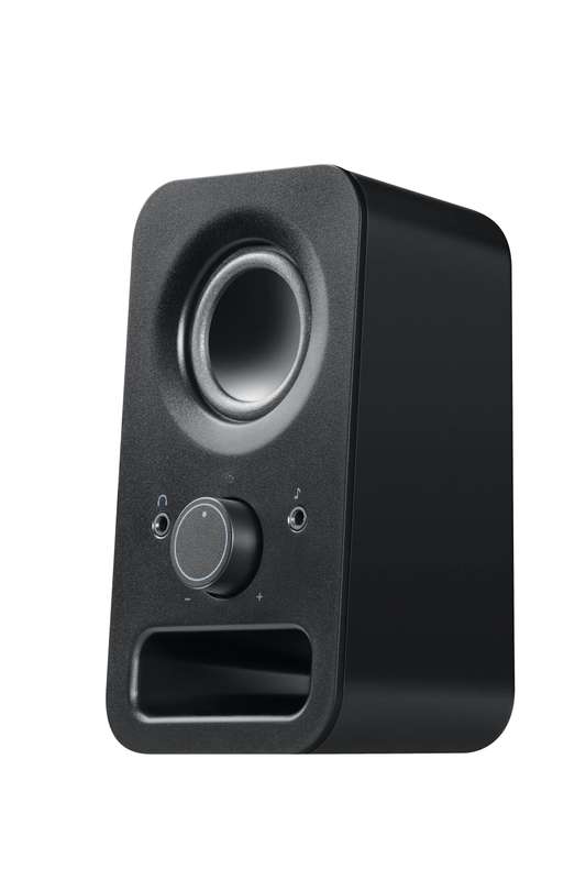 980-000814 - Logitech Desktop Speakers Z150 Multimedia mini Speakers Midnight Black 1 speaker 6 w...