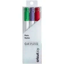 2007077: Cricut Joy Fine Point Pen Set 3-pack (Red; Green; Violet)