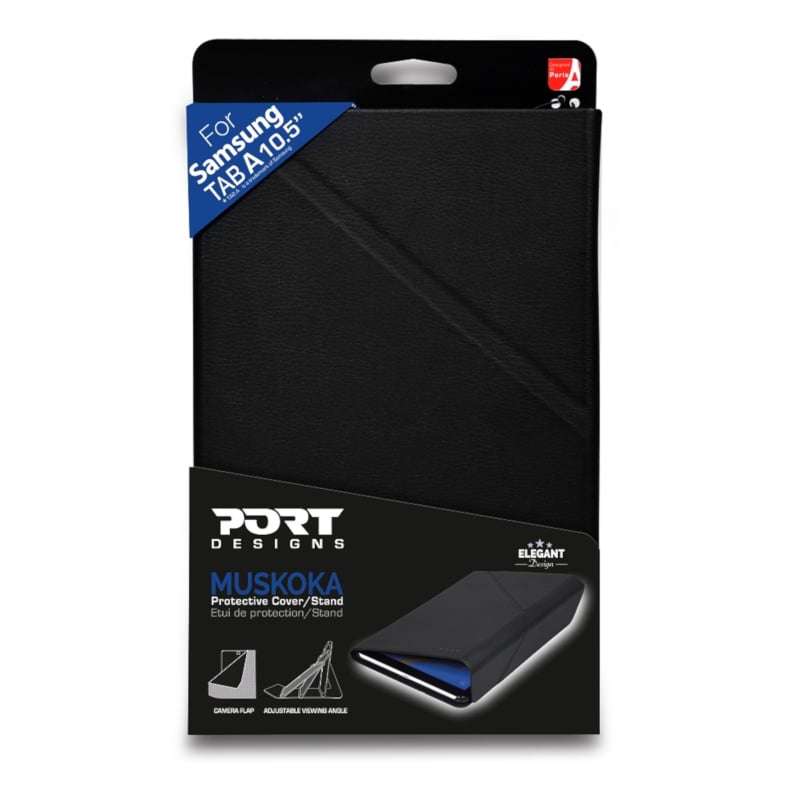 Port Muskoka Black Samsumg TABA2018 10.5" Tablet Cover