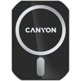 CANYON CH-15, Magnetic car holder and wireless charger, C-15-01, 15WInput: USB-C: 5V/2A, 9V/3A...