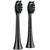 AENO Replacement toothbrush heads, Black, Dupont bristles, 2pcs in set (for ADB0004/ADB0006 and A...