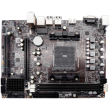 Arktek AMD A78M Chipset, Socket FM2/FM2+/A10/A8/A6/A4 CPU, Dual Channel DDR3 1066/1333/1600MHz, 2...