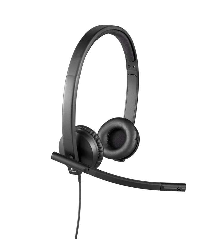 Logitech VC - Headset H570e Stereo (Double Ear) USB