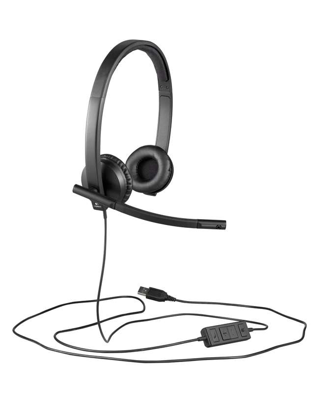 Logitech VC - Headset H570e Stereo (Double Ear) USB