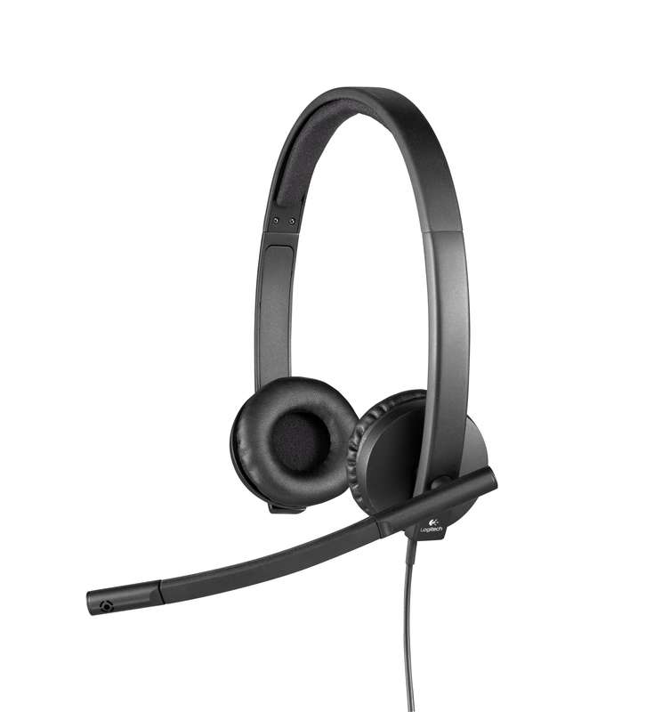 Logitech VC - Headset H570e Stereo (Double Ear) USB