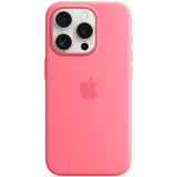 iPhone 15 Pro Silicone Case with MagSafe - Pink,Model A3125