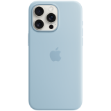 iPhone 15 Pro Max Silicone Case with MagSafe - Light Blue,Model A3126