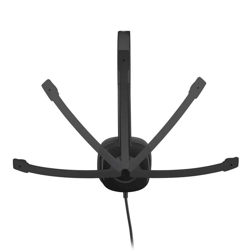 981-000589 - LOGITECH WIRED HEADSET H151 ANALOGUE BLACK 2 YEAR CARRY IN WARRANTY