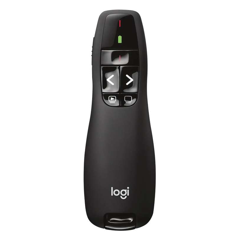 Logitech R400 Black Wireless Laser Presentation Remote