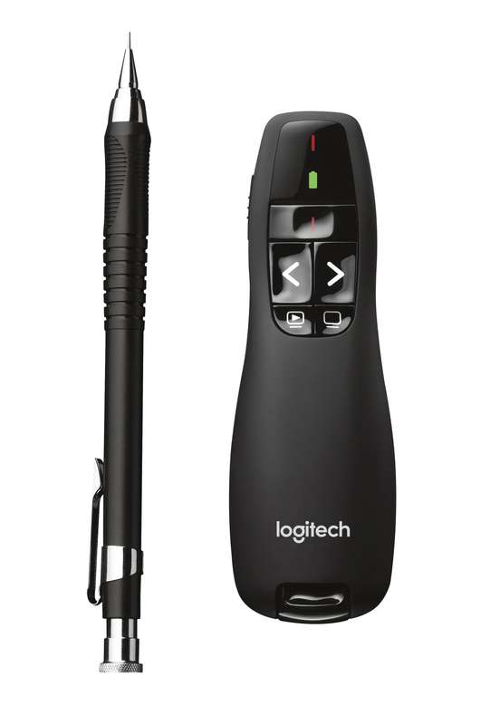 Logitech R400 Black Wireless Laser Presentation Remote