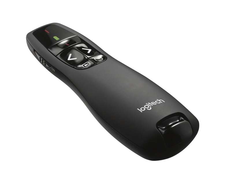 Logitech R400 Black Wireless Laser Presentation Remote