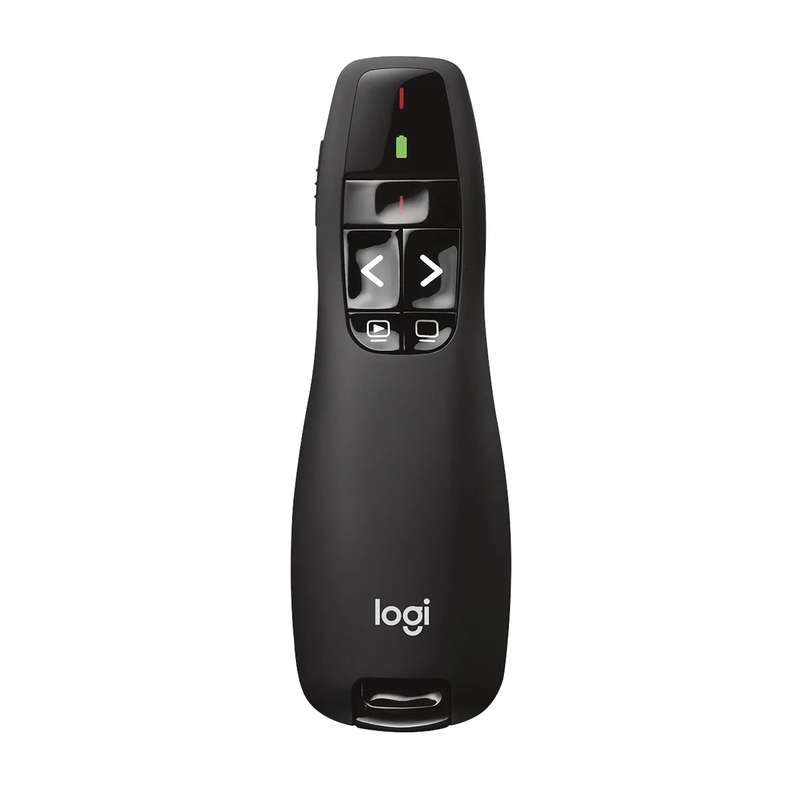 Logitech R400 Black Wireless Laser Presentation Remote