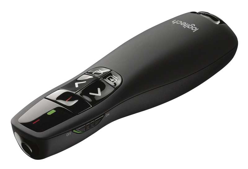 Logitech R400 Black Wireless Laser Presentation Remote