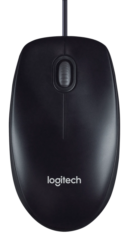 910-001793 - LOGI M90 Corded Mouse  (Black) USB 3 buttons optical tracking with wheel