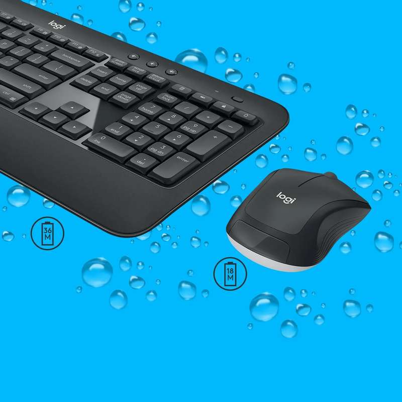 920-008685 - LOGI MK540 Wireless Keyboard and mouse Combo Unifying USB receiver