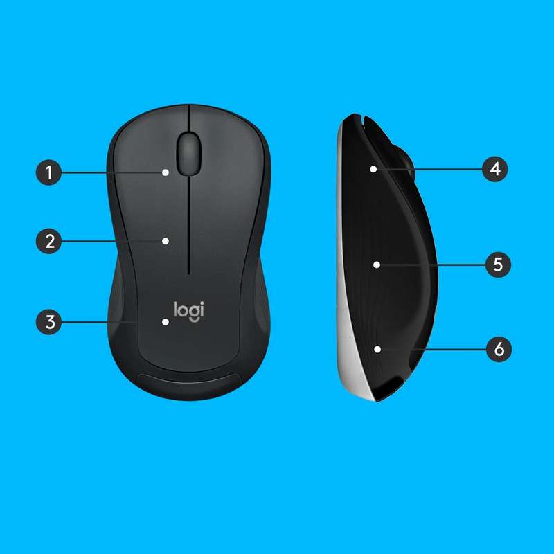 920-008685 - LOGI MK540 Wireless Keyboard and mouse Combo Unifying USB receiver