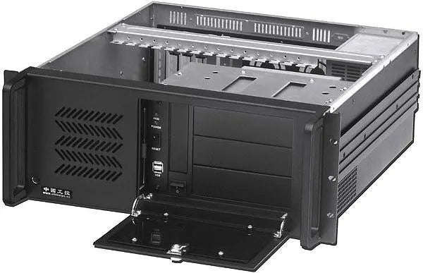 RCT - 4U 450MM DEEP RACKMOUNT CHASSIS E-ATX NO PSU; 3 x ODD Bays  Up to 7 x 3.5'' Bays if ATX Boa...