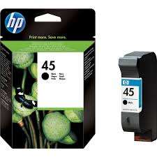 HP 45 Original Black Ink Cartridge For Deskjet 1100c