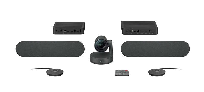 Logitech Rally Plus Black Video Conferencing Camera System