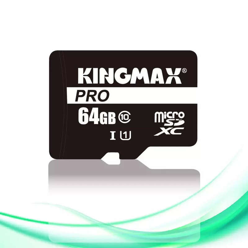 Kingmax 64GB MicroSD Memory Card Class 10 High Speed Storage for Mobile Camera and Video