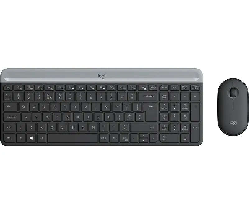 Logitech Wireless Keyboard and Mouse Combo MK470 (GRAPHITE) 2-Year Limited Hardware warranty