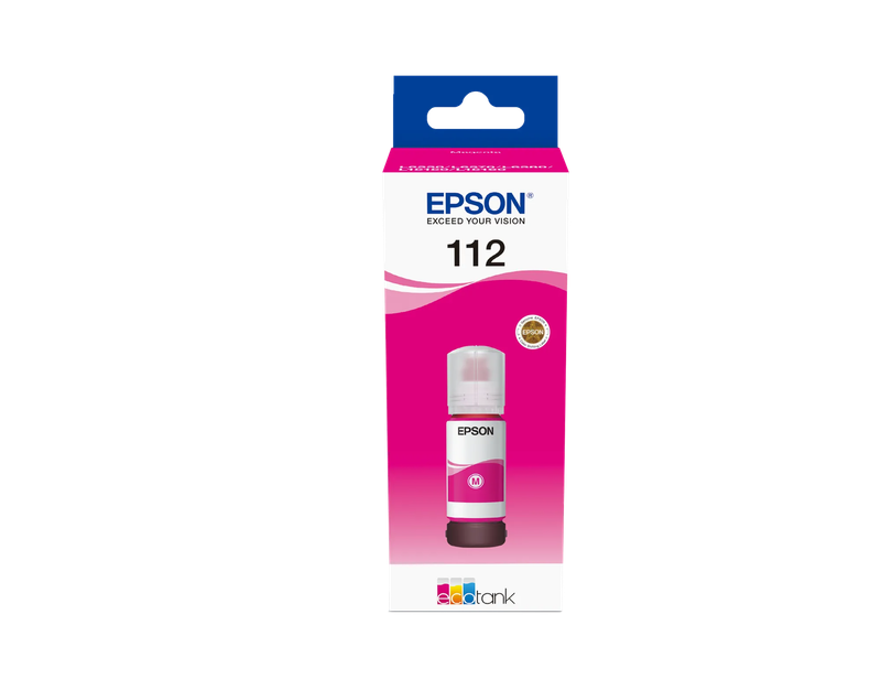 Epson 112 EcoTank Pigment Magenta ink bottle (70 ml)