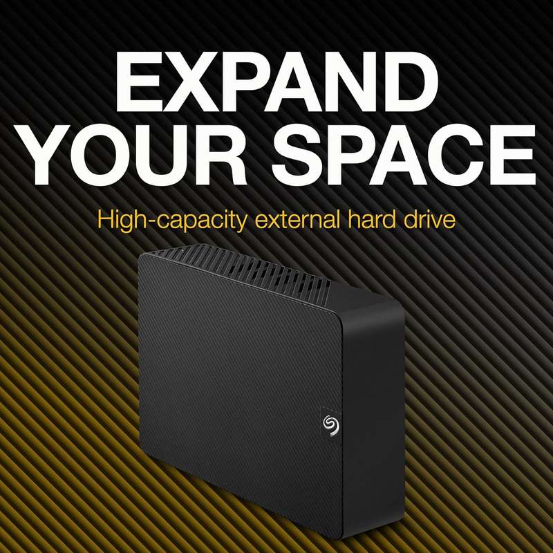 Seagate Expansion Desktop 20TB USB 3.0 External Hard Drive