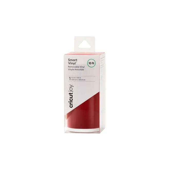 2008816: Cricut Joy Smart Vinyl  perm Value Roll 13.9 cm x 304.8 cm (Cardinal Red)
