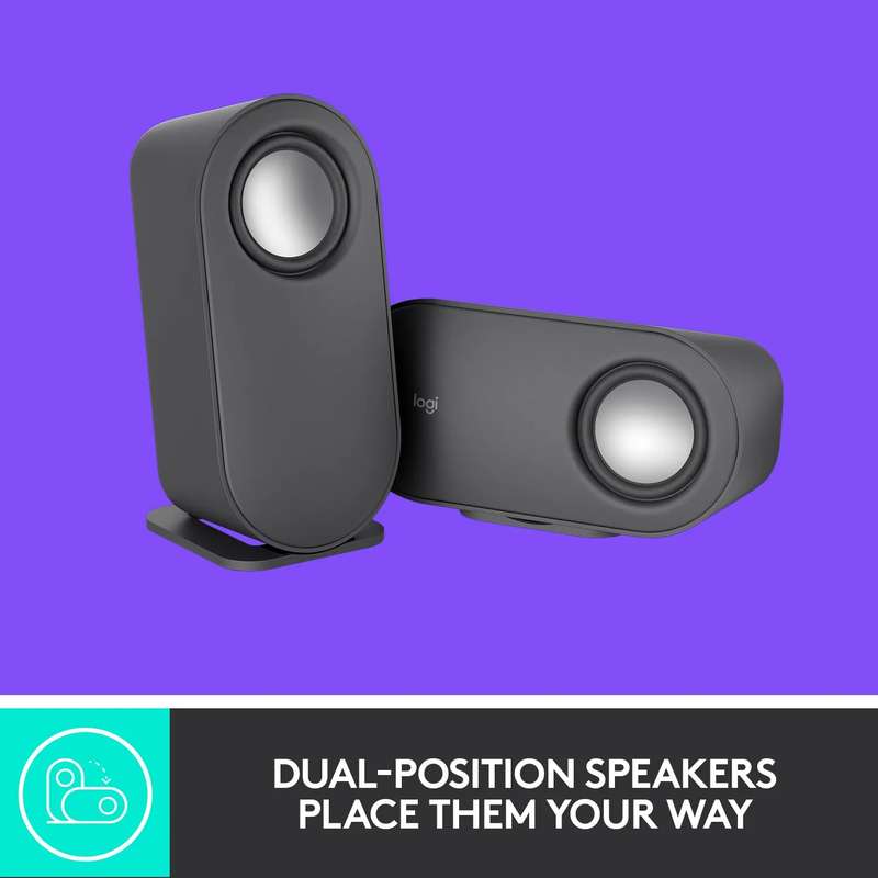 Logitech Z407 Bluetooth computer speakers with subwoofer and wireless control - GRAPHITE - BT - N...