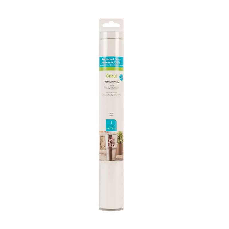 2008570 - Cricut Premium Vinyl Permanent 30x120cm (White) .