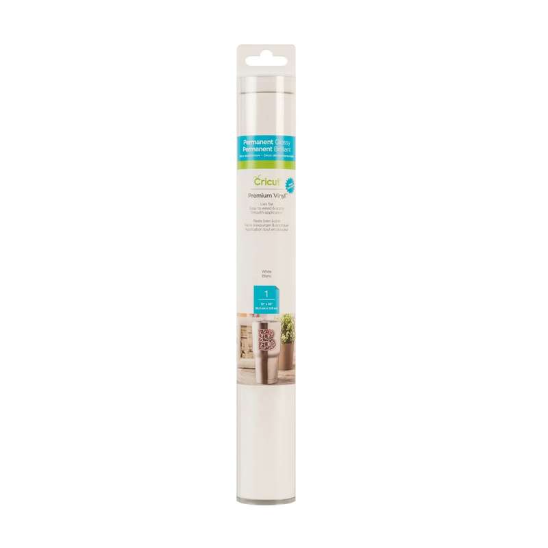 2008570 - Cricut Premium Vinyl Permanent 30x120cm (White) .