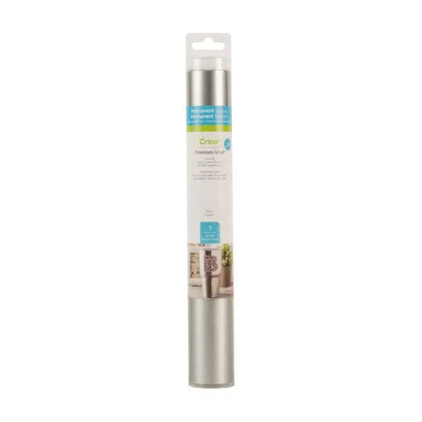 2007722 - Cricut Premium Vinyl Permanent 30x120cm (Silver)