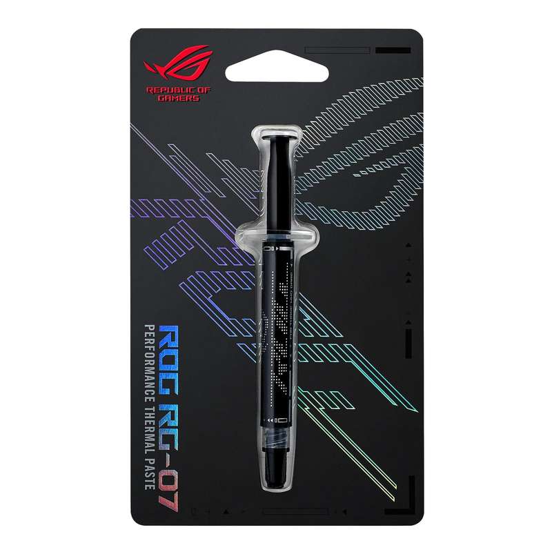 ASUS Cooler/ROG PERFORMANCE THERMAL PASTE/New weight:3g/Density:2.6g/cm3. Viscosity: 400 Pa-S/Col...