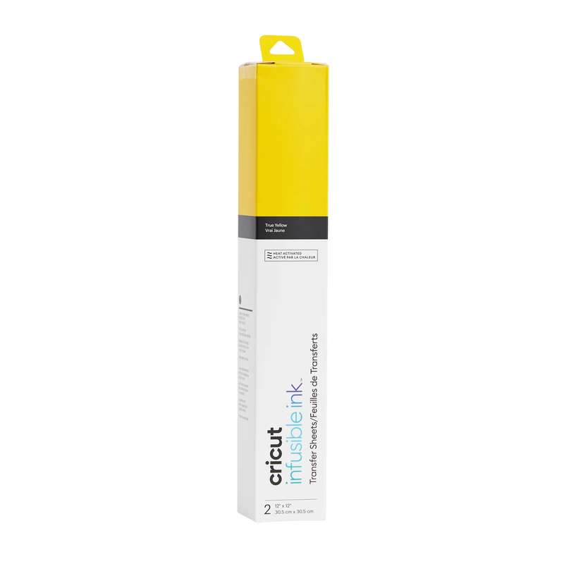 2007498 - Cricut Infusible Ink Transfer Sheets 2-pack (True Yellow) 12x12