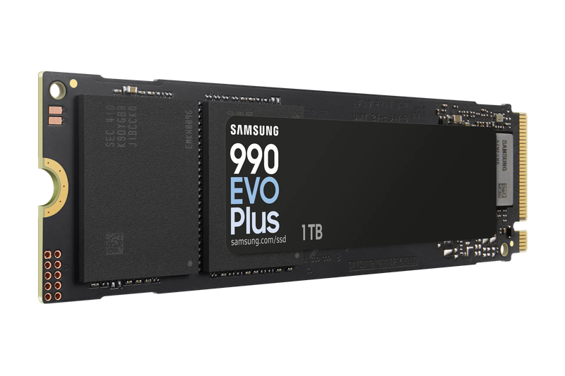 SAMSUNG MZ-V9S1T0BW 990 EVO Plus 1TB NVMe SSD - Read Speed up to 7150 MB/s; Write Speed to up 630...