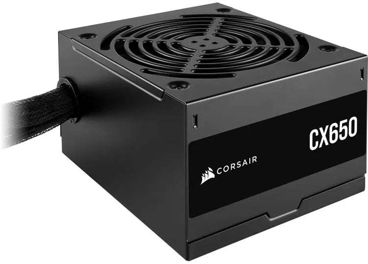 Corsair CX650  650 Watt 80 PLUS Bronze; 5yr Warranty; ATX (1); EPS (1); PCI-E (2); 4-Pin Perip...