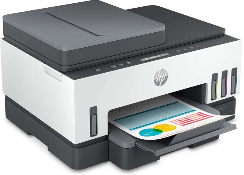 HP SMART TANK 750 COLOUR AIO/3 IN 1/PRINT/COPY/SCAN/WIRELESS/WI-FI DIRECT/MOBILE PRINTING