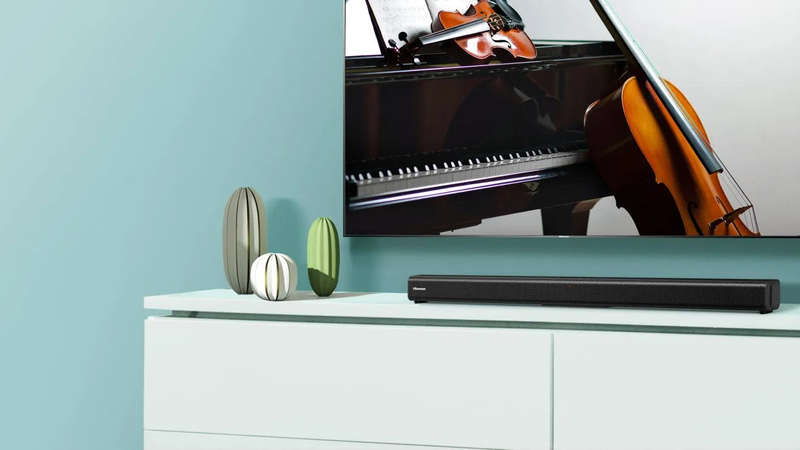HISENSE LEDNHS205 2.0 CH soundbar;30W RMS; 2.0 CH SOUND BAR; FREQ-50/60HZ; 30W; HDMI ARC; BLUETOO...