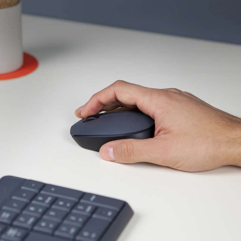 910-004642- Logitech M170 Wireless Mouse - GREY-K - 2.4GHZ