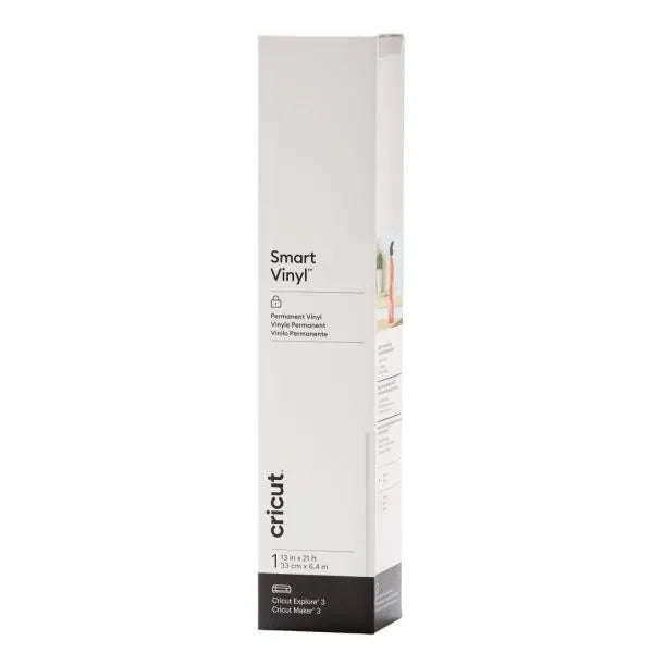 2008663: Cricut Smart Vinyl perm 33X640Cm 1 Sheet (White)