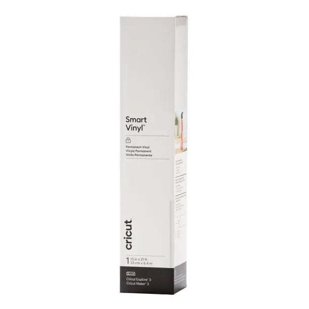 2008663: Cricut Smart Vinyl perm 33X640Cm 1 Sheet (White)