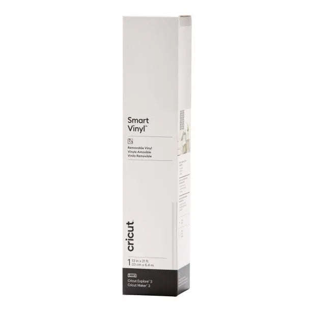 2008649: Cricut Smart Vinyl Removable 33X640Cm 1 Sheet (White)