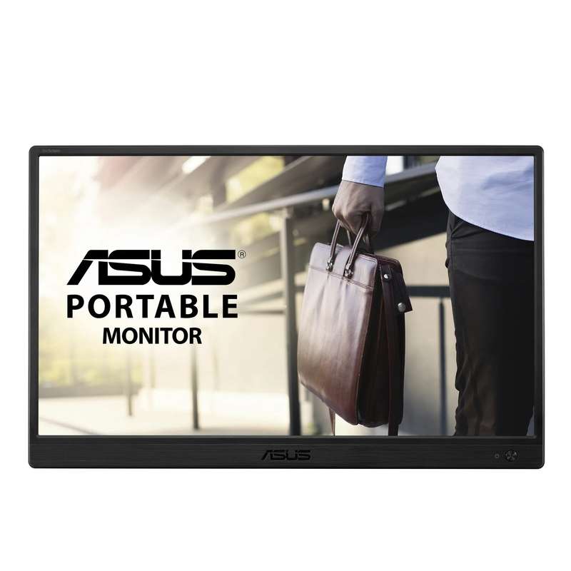 ASUS ZenScreen MB165B Portable USB Monitor |15.6 inch | 60Hz | HD(1366x768) | 1x USB 3.0 Narrow B...