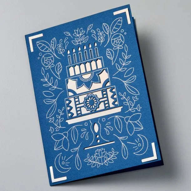 2009202 - Cricut Insert Cards Foil Celebration R20 (10;8 Cm X 14 Cm) 8-Pack