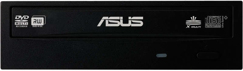 ASUS DVD/ Internal DVD drive/24X SUPER ALL-WRITE (SATA) DRIVE - OEM (DRW-24B1ST/BLK/B/GEN) DVD-RW...