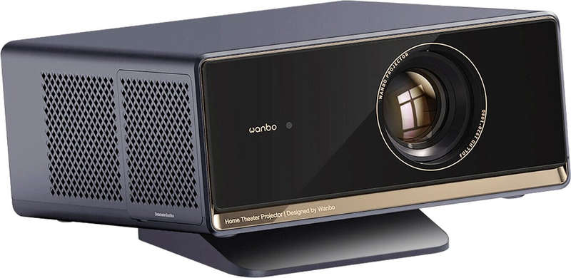 WANBO X5 Pro Full HD Smart Projector (1080p, 1100 ANSI Lumens, Android TV, ASA 3.0, 5GHz Wi-Fi, A...