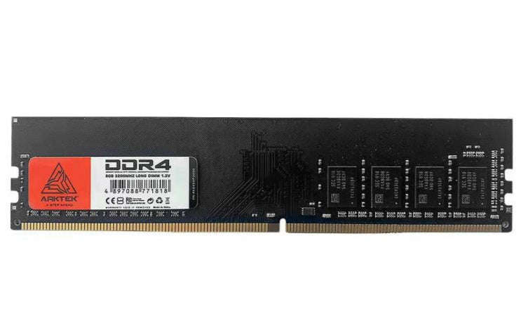 Arktek Memory 8GB DDR4 PC-3200 DIMM RAM Module for PC Desktop